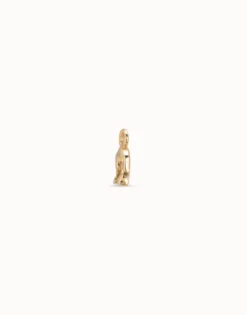 Charm de piercing bañado en oro de 18k de herradura