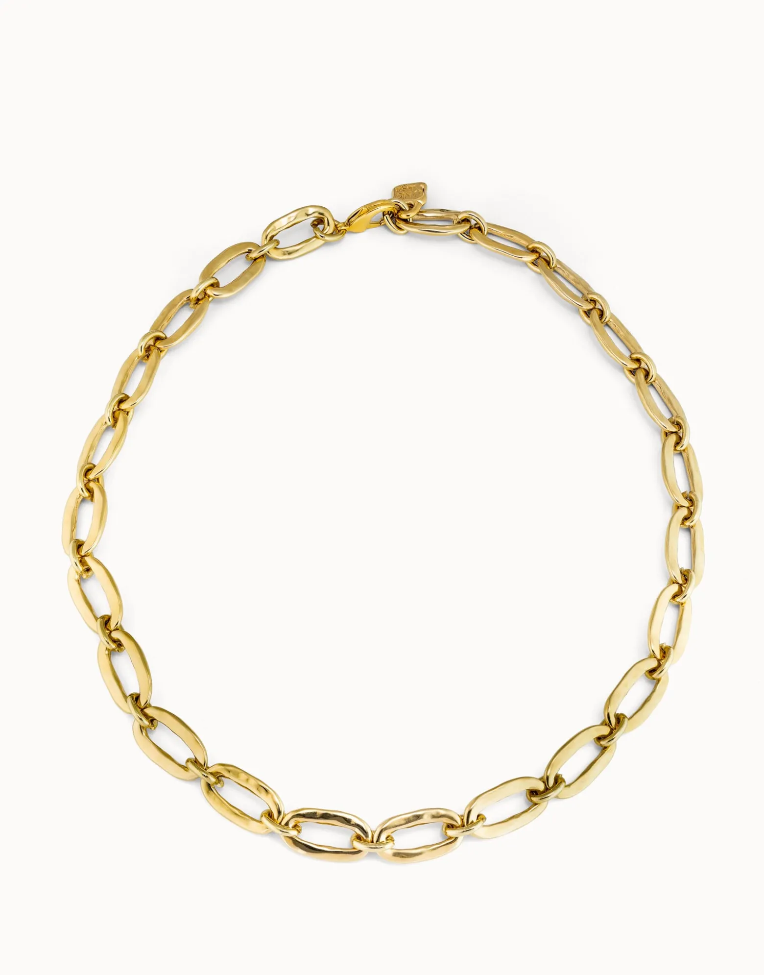 Collar de eslabones bañado en oro de 18k
