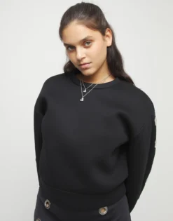 Collar doble bañado en plata de ley con dos corazones