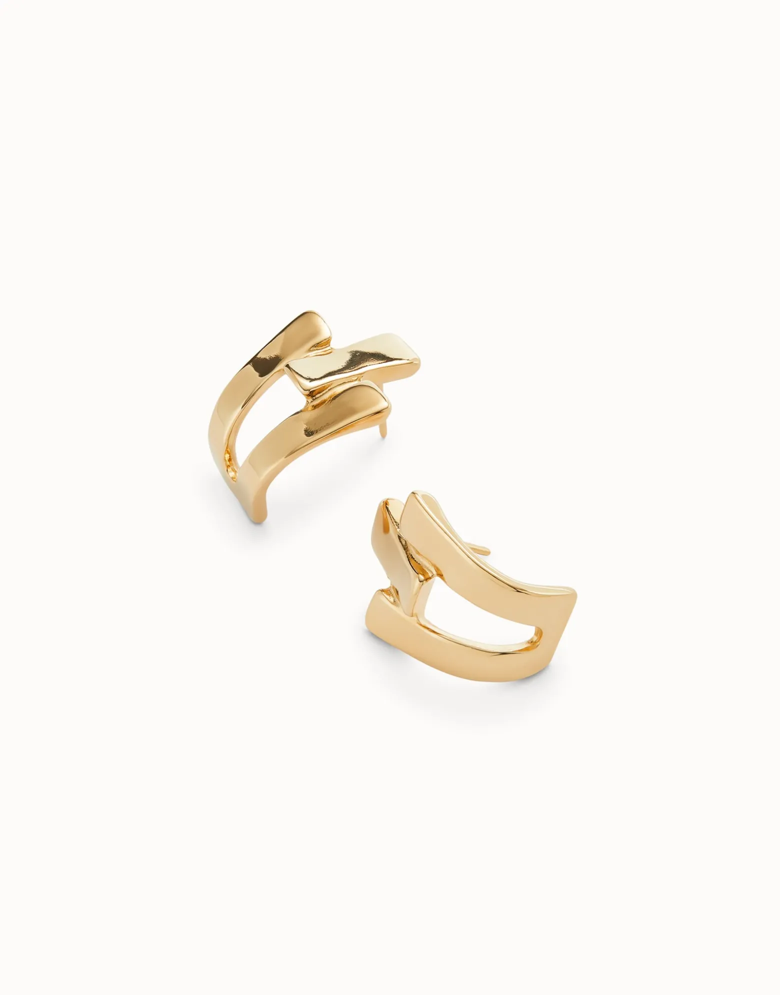 Pendientes bañados en oro de 18k