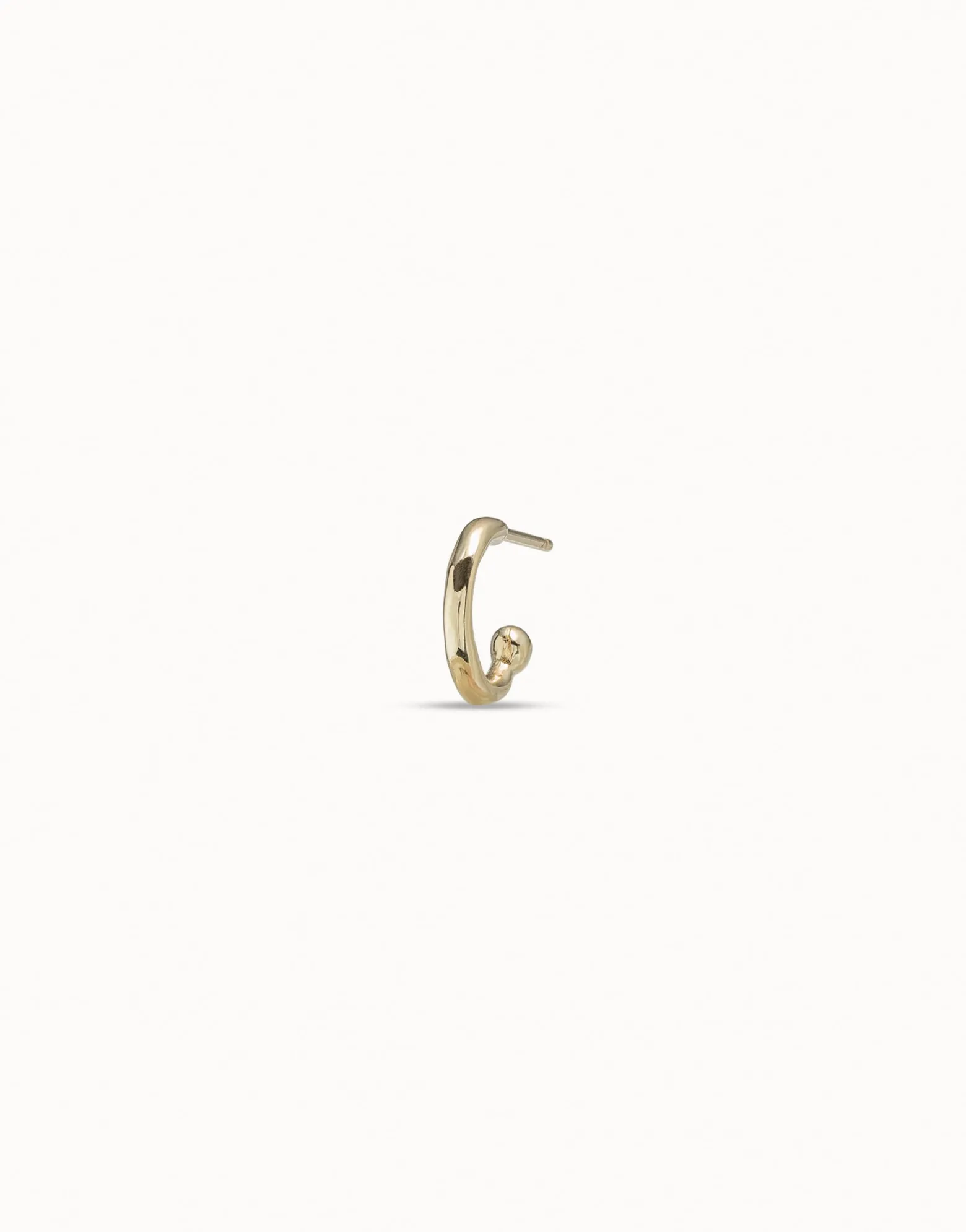 Piercing bañado en oro de 18k de aro