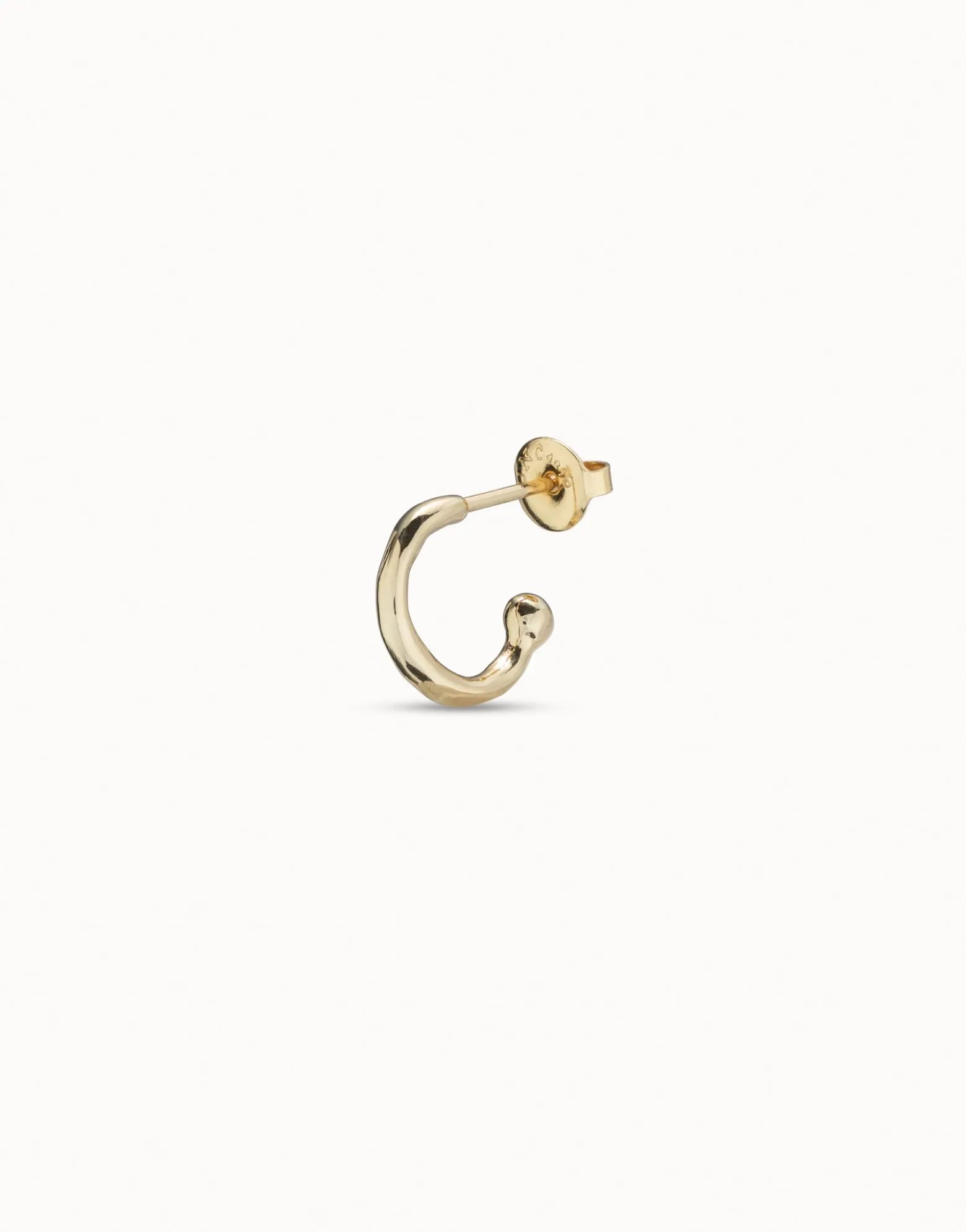 Piercing bañado en oro de 18k de aro