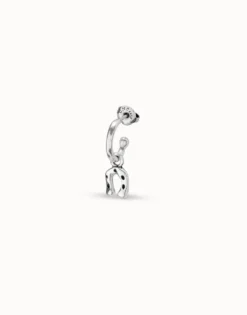 Piercing bañado en plata de ley de aro