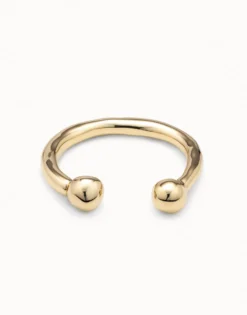 Pulsera bañada en oro de 18k