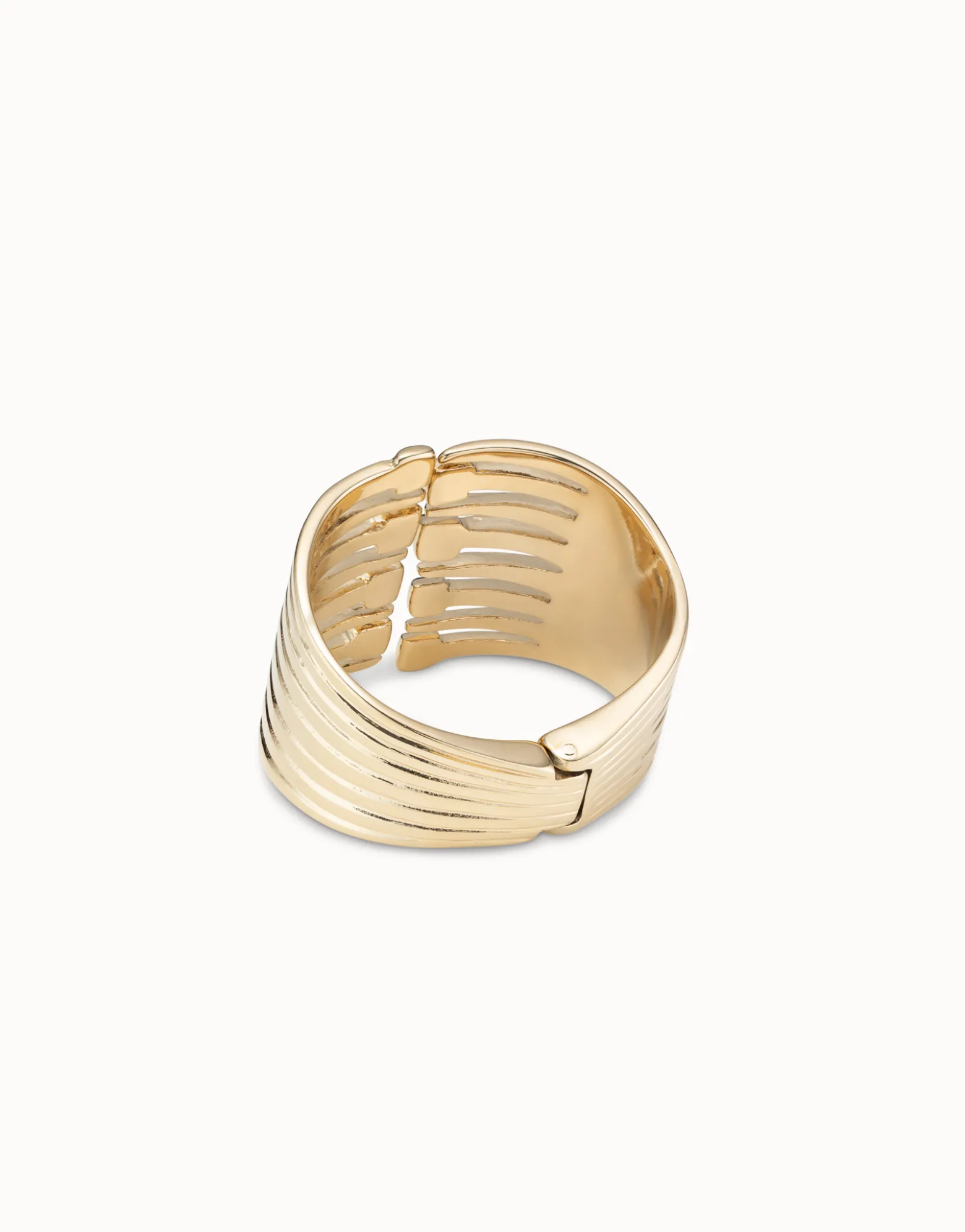 Pulsera bañada en oro de 18k Loved con múltiples cabezas de clavo