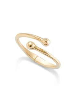 Pulsera bañada en oro 18k con muelle interior