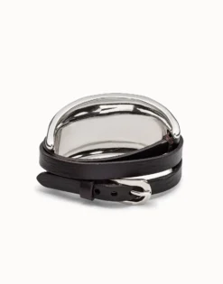 Pulsera bañada en plata de ley