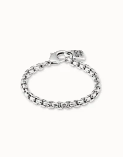 Pulsera flexible bañada en plata de ley