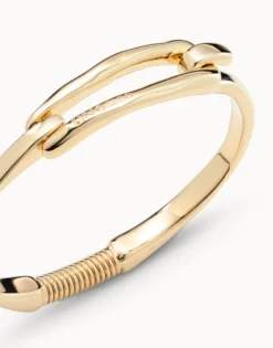 Pulsera hebilla bañada en oro de 18k