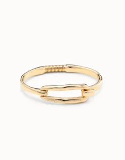 Pulsera hebilla bañada en oro de 18k